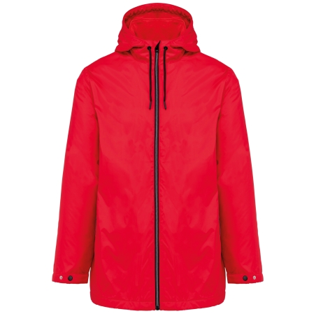 Veste à capuche avec doublure en micropolaire unisexe