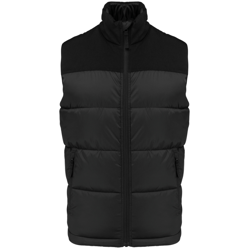 Bodywarmer matelassé bi-ton unisexe
