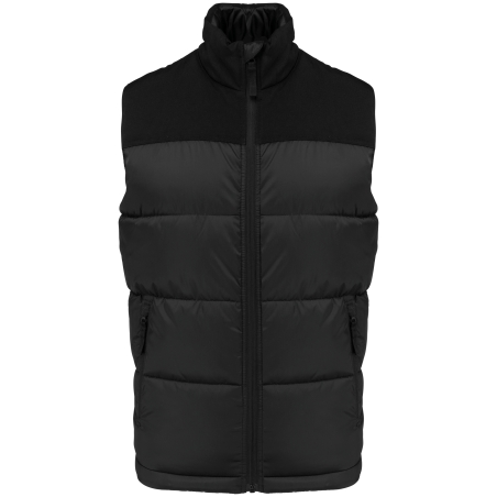 Bodywarmer matelassé bi-ton unisexe