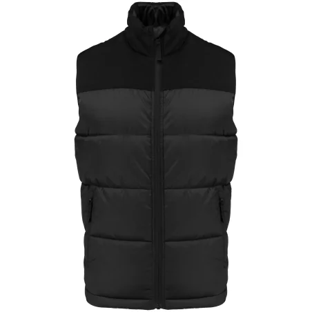 Bodywarmer matelassé bi-ton unisexe