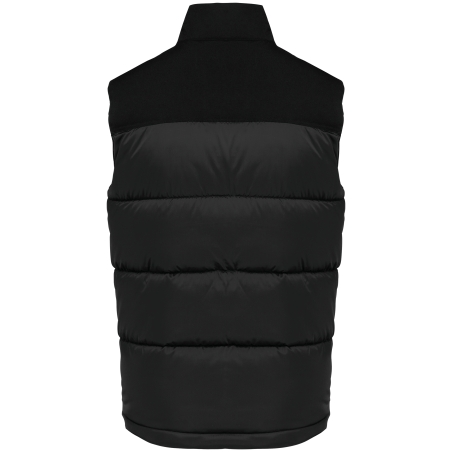Bodywarmer matelassé bi-ton unisexe