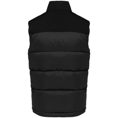 Bodywarmer matelassé bi-ton unisexe