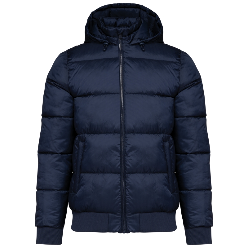 Veste unisexe ripstop recyclée à capuche