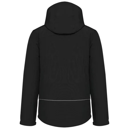 Parka softshell doublée capuche homme