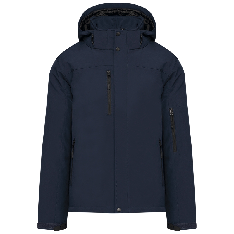 Parka softshell doublée capuche homme