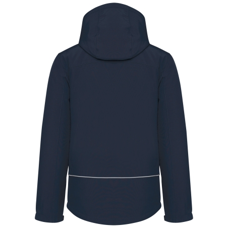 Parka softshell doublée capuche homme