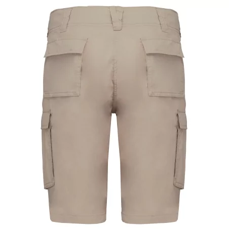 Bermuda léger multipoches femme