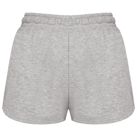 Short écoresponsable molleton non gratté femme