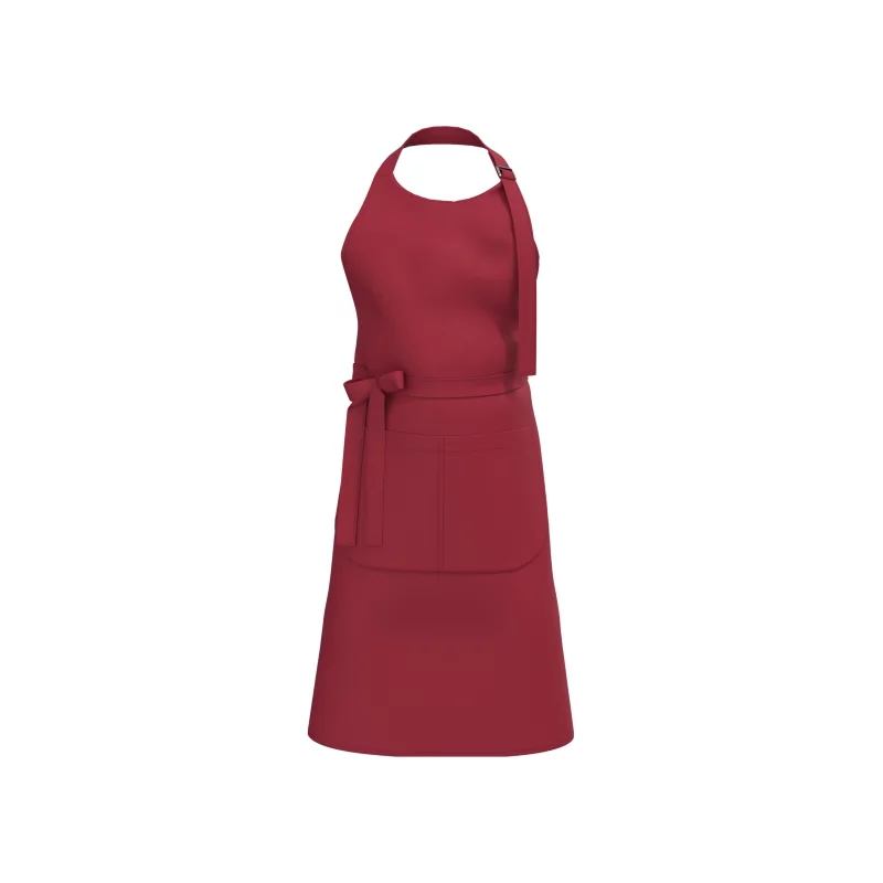 Tablier avec poche en coton Bio