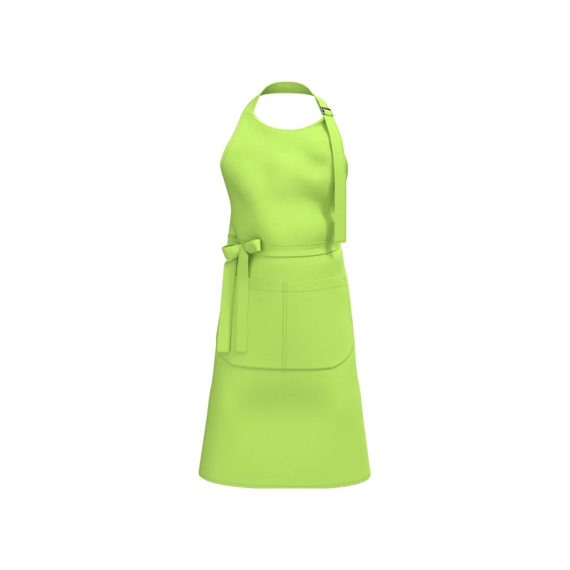 Tablier avec poche en coton Bio