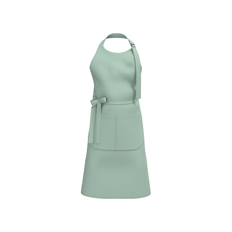 Tablier avec poche en coton Bio