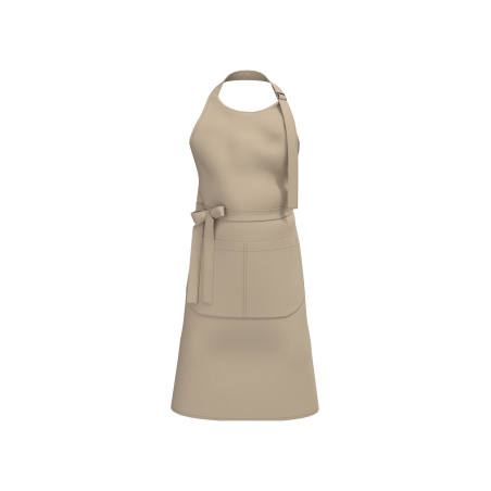 Tablier avec poche en coton Bio