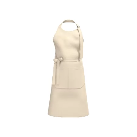 Tablier avec poche en coton Bio