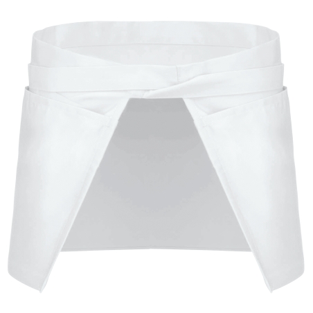 Tablier polycoton court