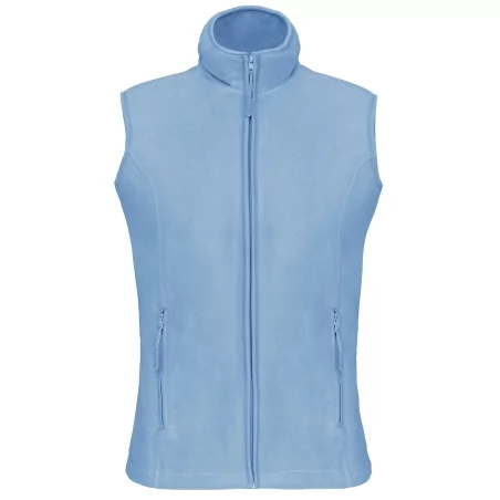 Bodywarmer micropolaire femme