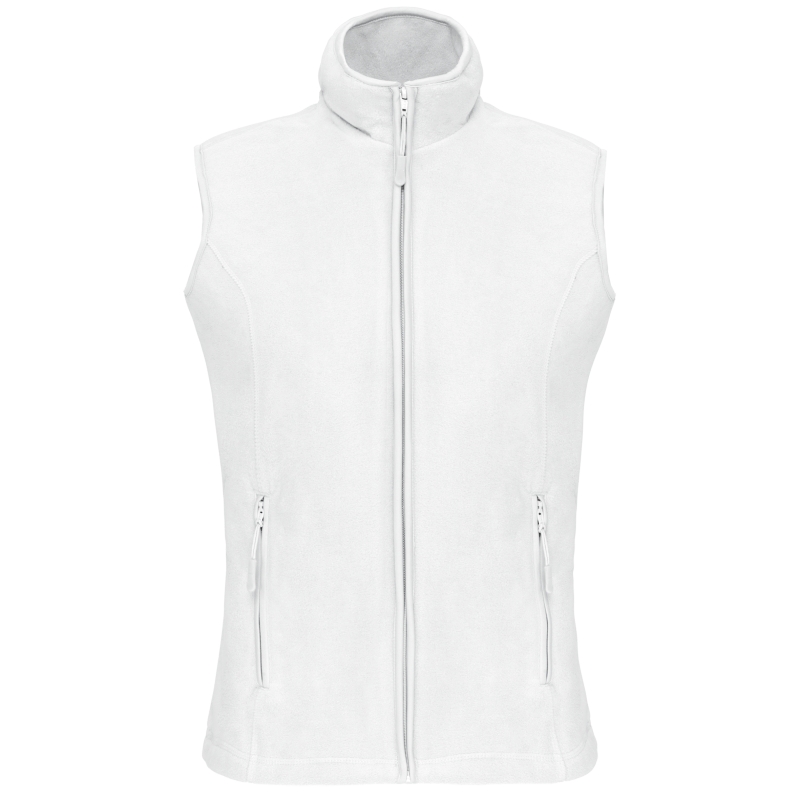 Bodywarmer micropolaire femme