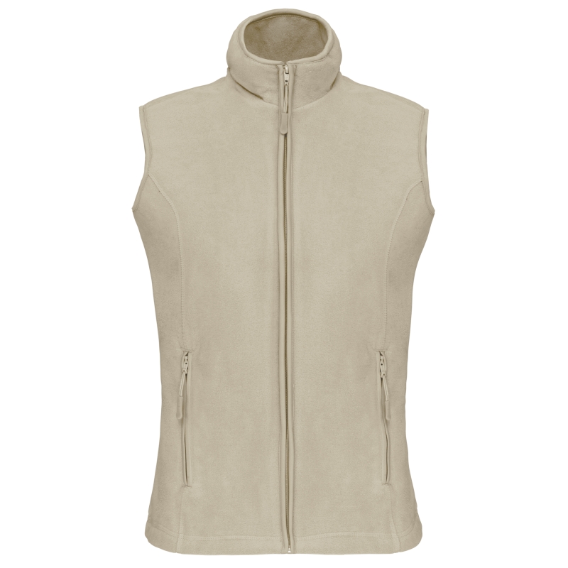 Bodywarmer micropolaire femme