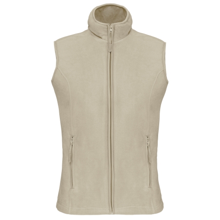 Bodywarmer micropolaire femme