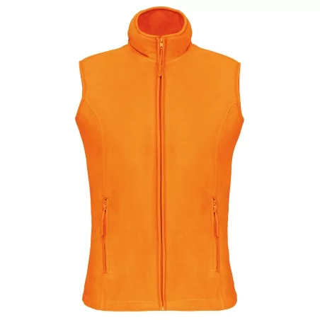 Bodywarmer micropolaire femme