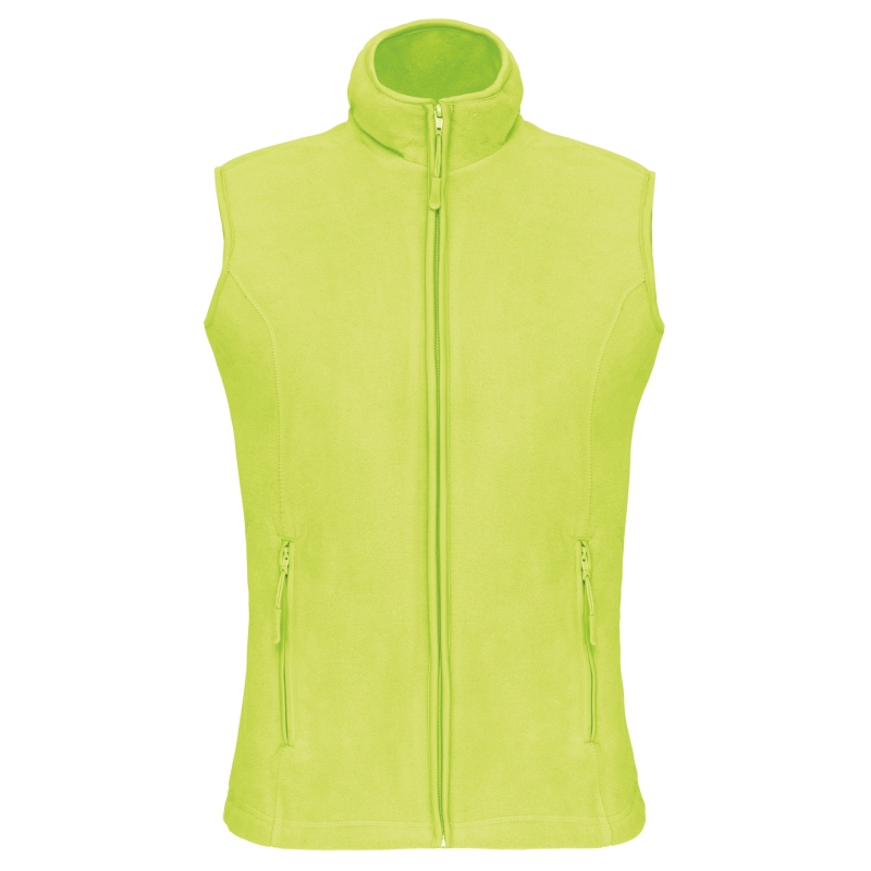 Bodywarmer micropolaire femme