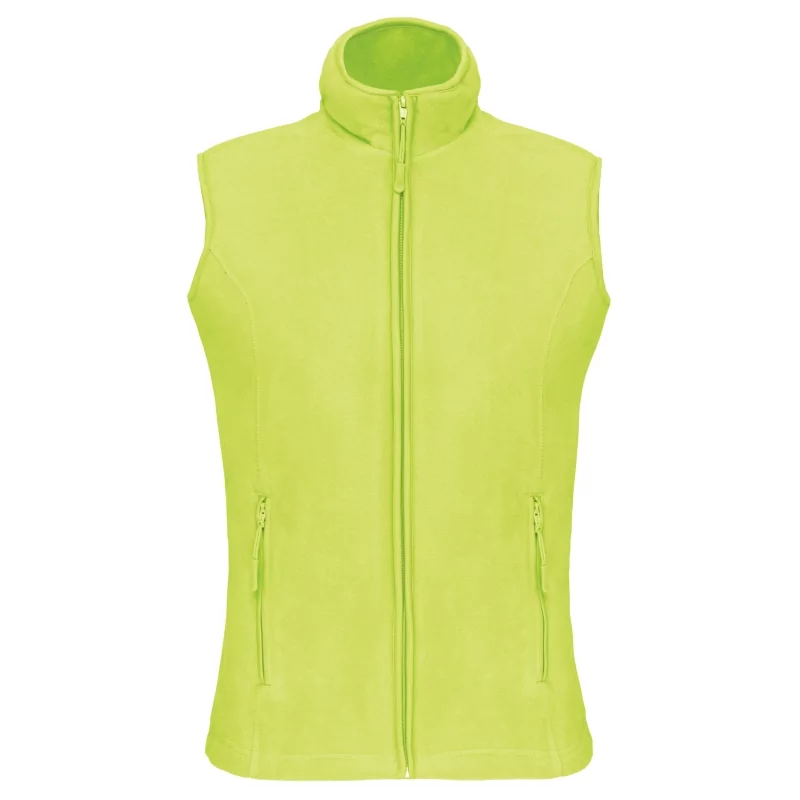 Bodywarmer micropolaire femme