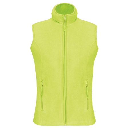 Bodywarmer micropolaire femme