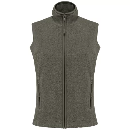 Bodywarmer micropolaire femme