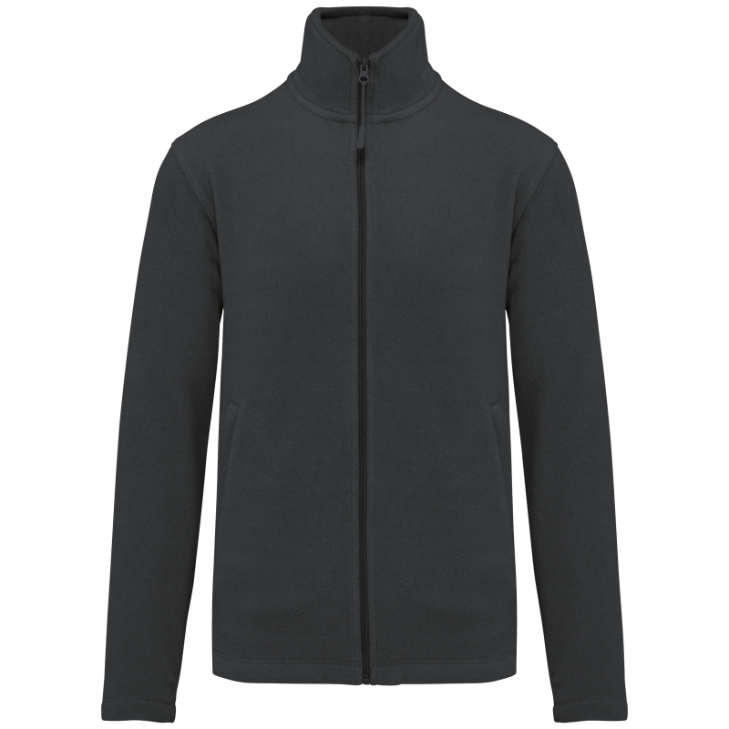 Veste micropolaire zippée homme