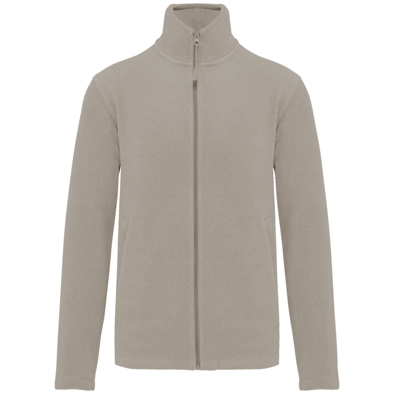 Veste micropolaire zippée homme