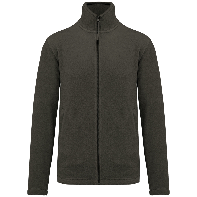 Veste micropolaire zippée homme
