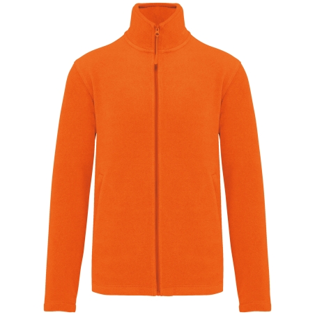 Veste micropolaire zippée homme
