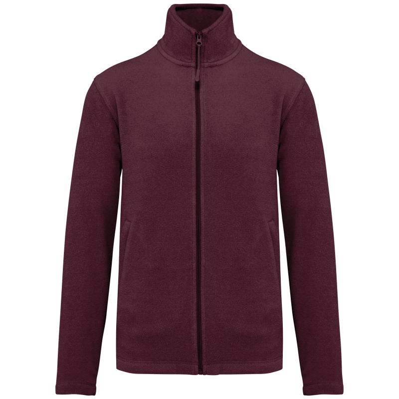 Veste micropolaire zippée homme
