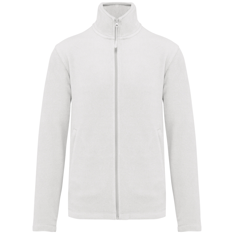 Veste micropolaire zippée homme