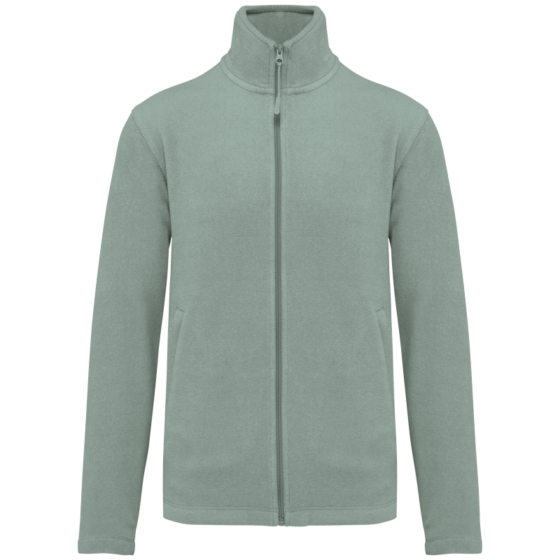Veste micropolaire zippée homme