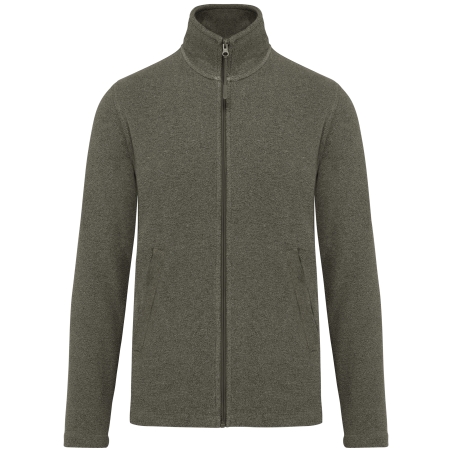 Veste micropolaire zippée homme