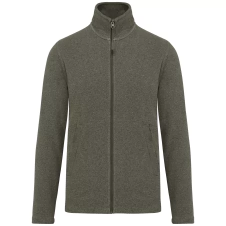 Veste micropolaire zippée homme