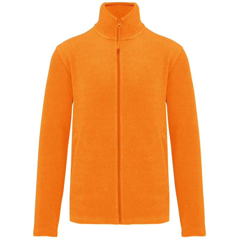 Veste micropolaire zippée homme