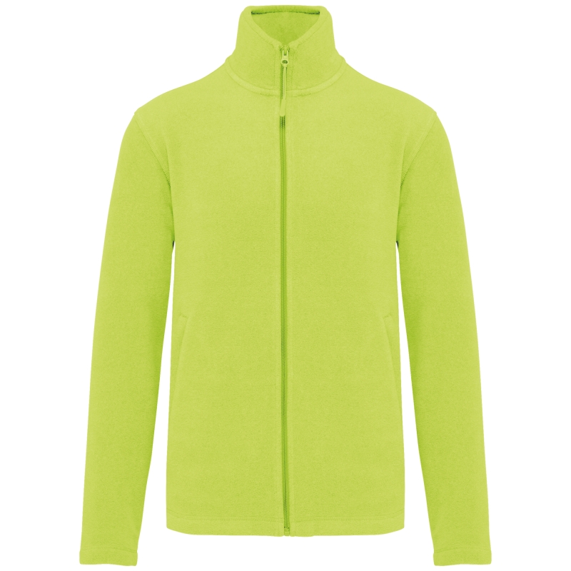 Veste micropolaire zippée homme