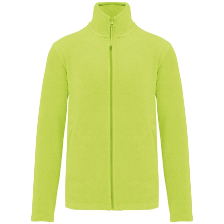 Veste micropolaire zippée homme