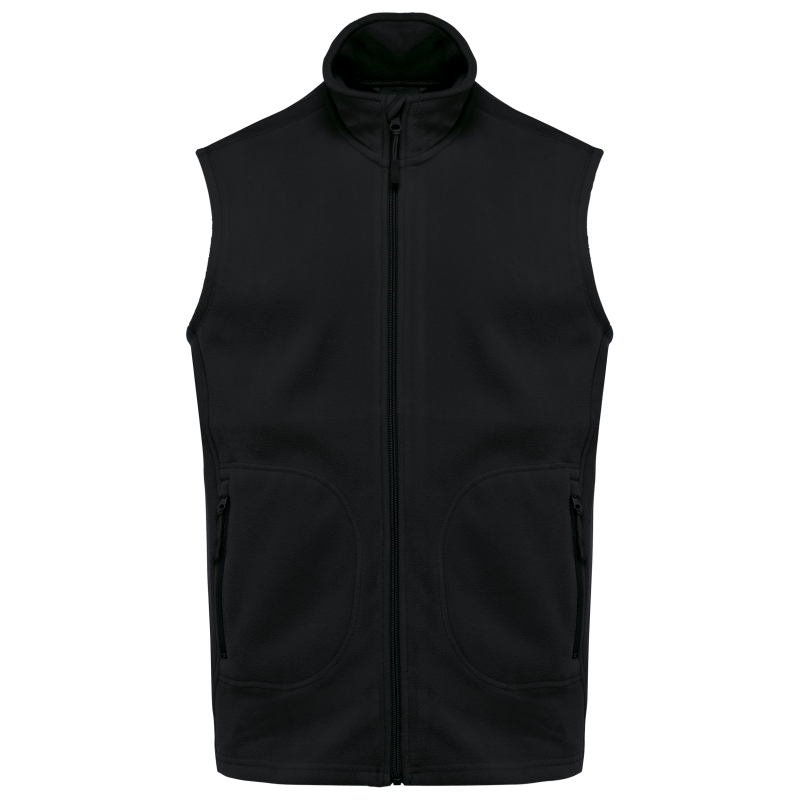 Bodywarmer micropolaire écoresponsable unisexe