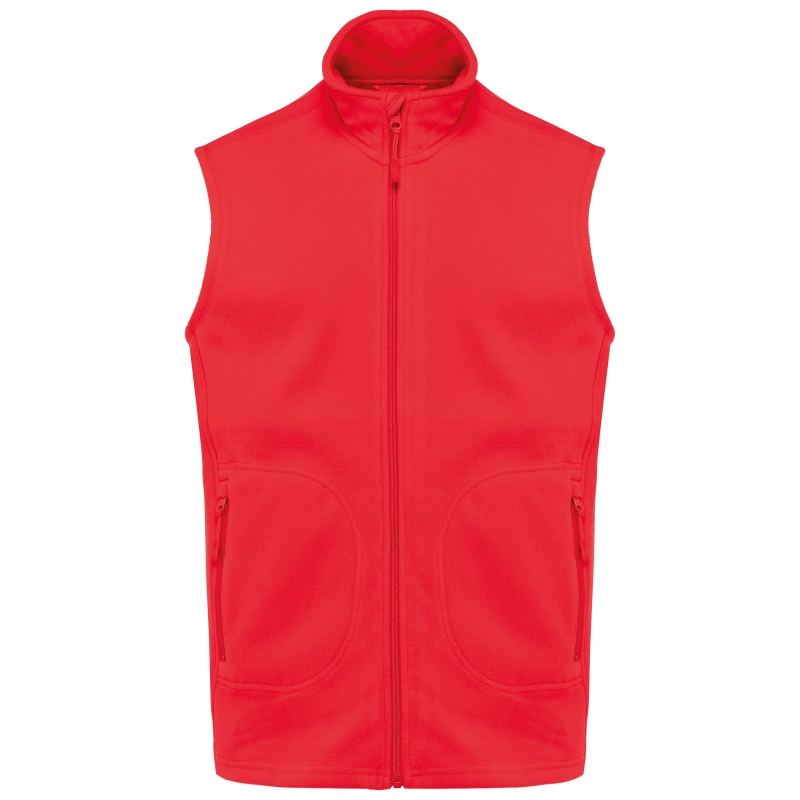 Bodywarmer micropolaire écoresponsable unisexe