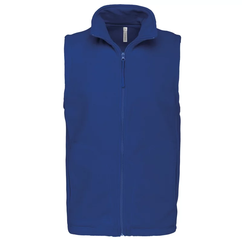 Bodywarmer micropolaire homme
