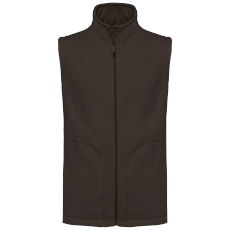 Bodywarmer micropolaire homme