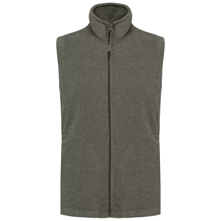 Bodywarmer micropolaire homme