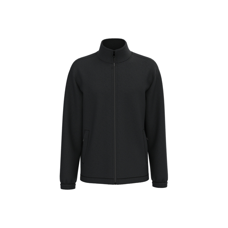 Veste polaire ajustable à poignets élastiqués