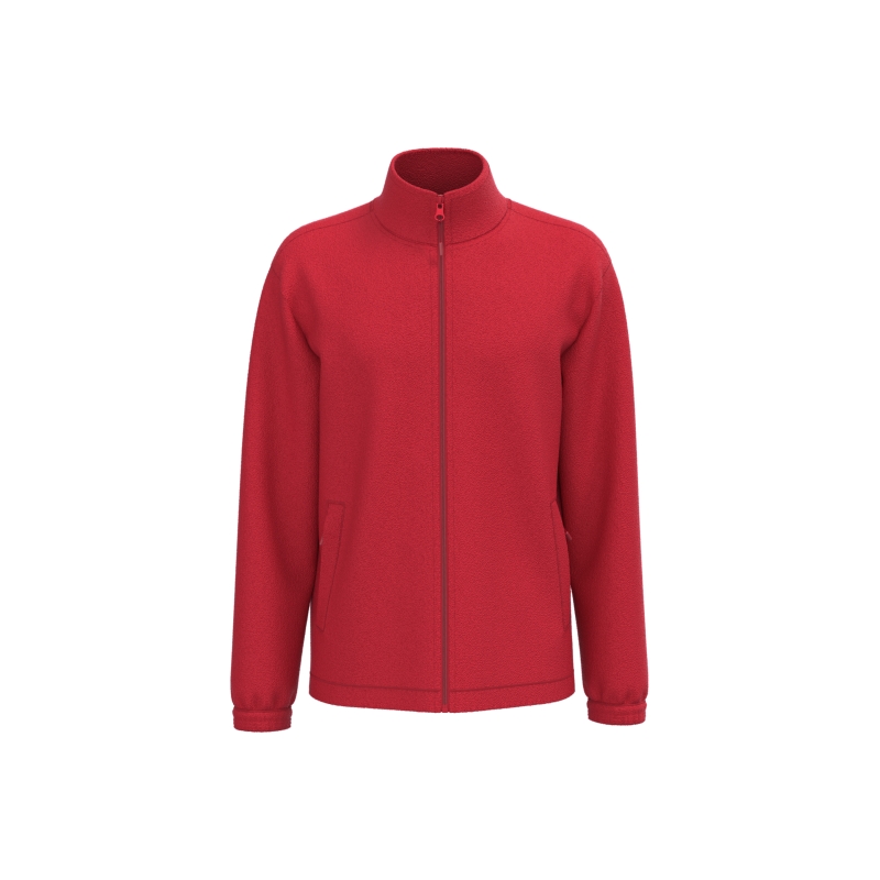 Veste polaire ajustable à poignets élastiqués
