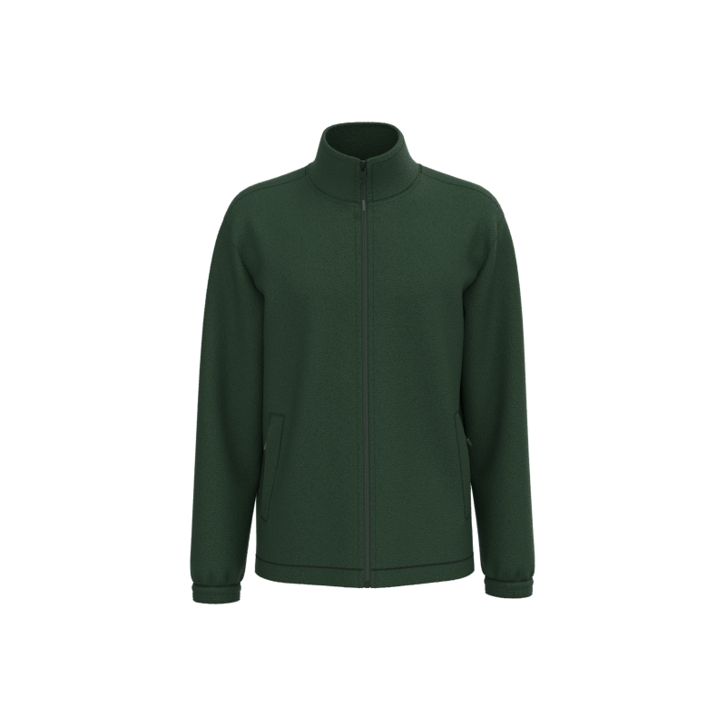 Veste polaire ajustable à poignets élastiqués