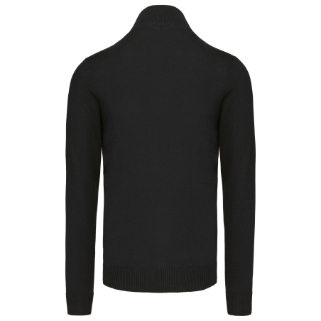 Cardigan zippé homme