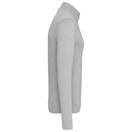 Cardigan zippé homme