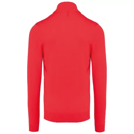 Cardigan zippé homme